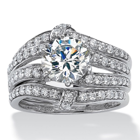 NEW Stamped 925 Silver 3 pcs set Rings - Picture 3 of 7